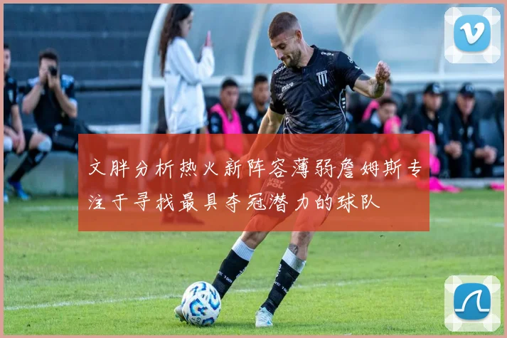 文胖分析热火新阵容薄弱詹姆斯专注于寻找最具夺冠潜力的球队